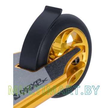 Самокат Novatrack Pixel Pro BL 110A.PIXEL.GD20 (черный/золотистый, 2020) картинка 4